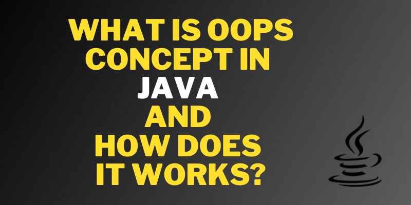 basic concepts of oops in java