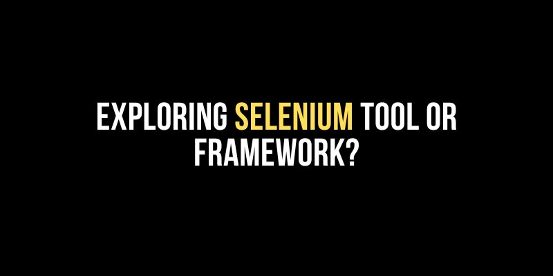Selenium Training in Chennai